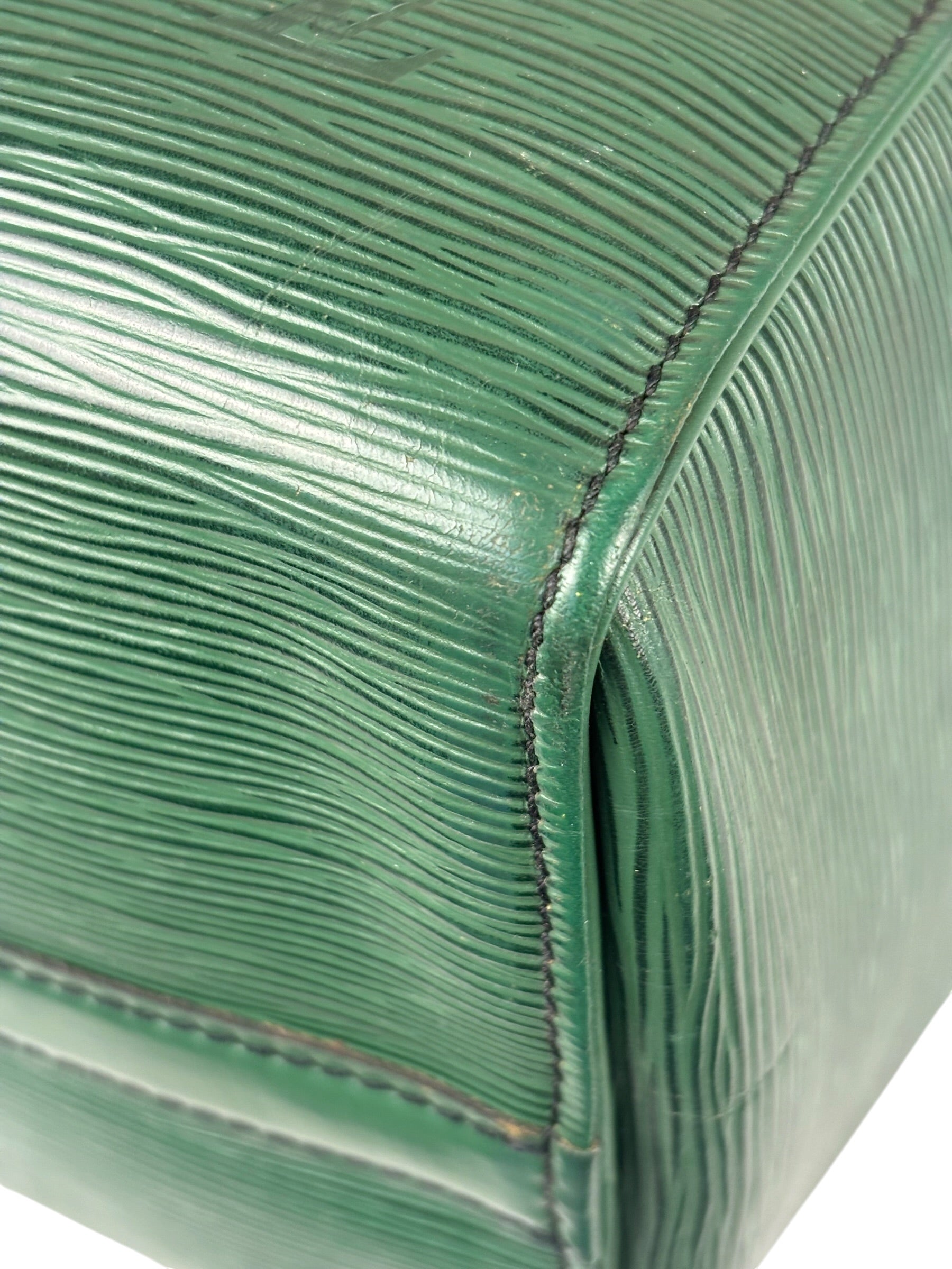 Louis Vuitton Vintage Green Epi Speedy 35
