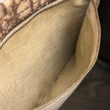 Christian Dior Brown Leather Trotter Boston Handbag