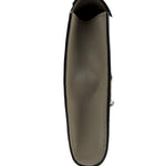 Chloe Grey Leather/Suede Faye Clutch