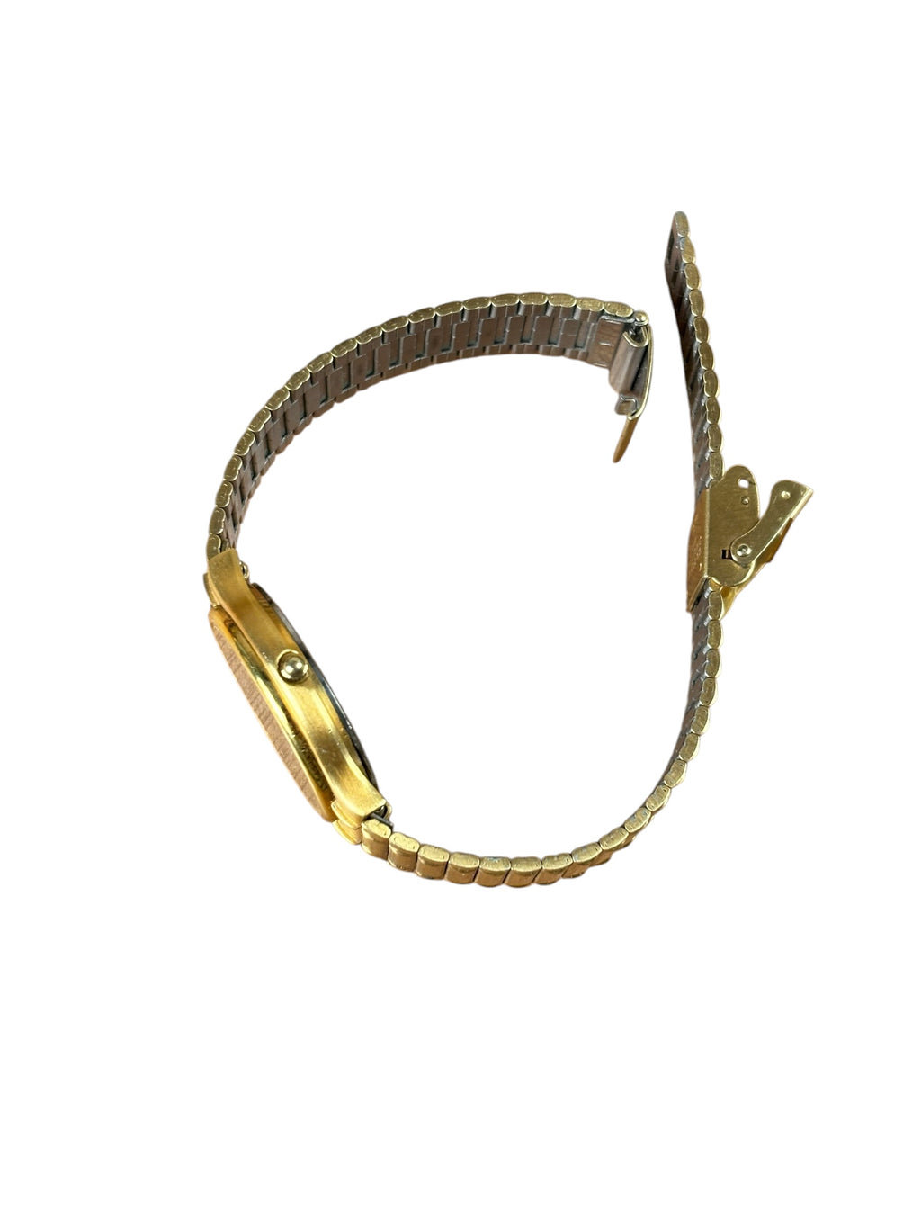 Caravelle Vintage Gold Round Dial Day-Date