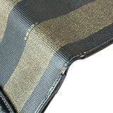 Fendi Vintage Striped Pequin Wallet