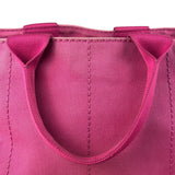 Prada Vintage Pink M Canapa Tote