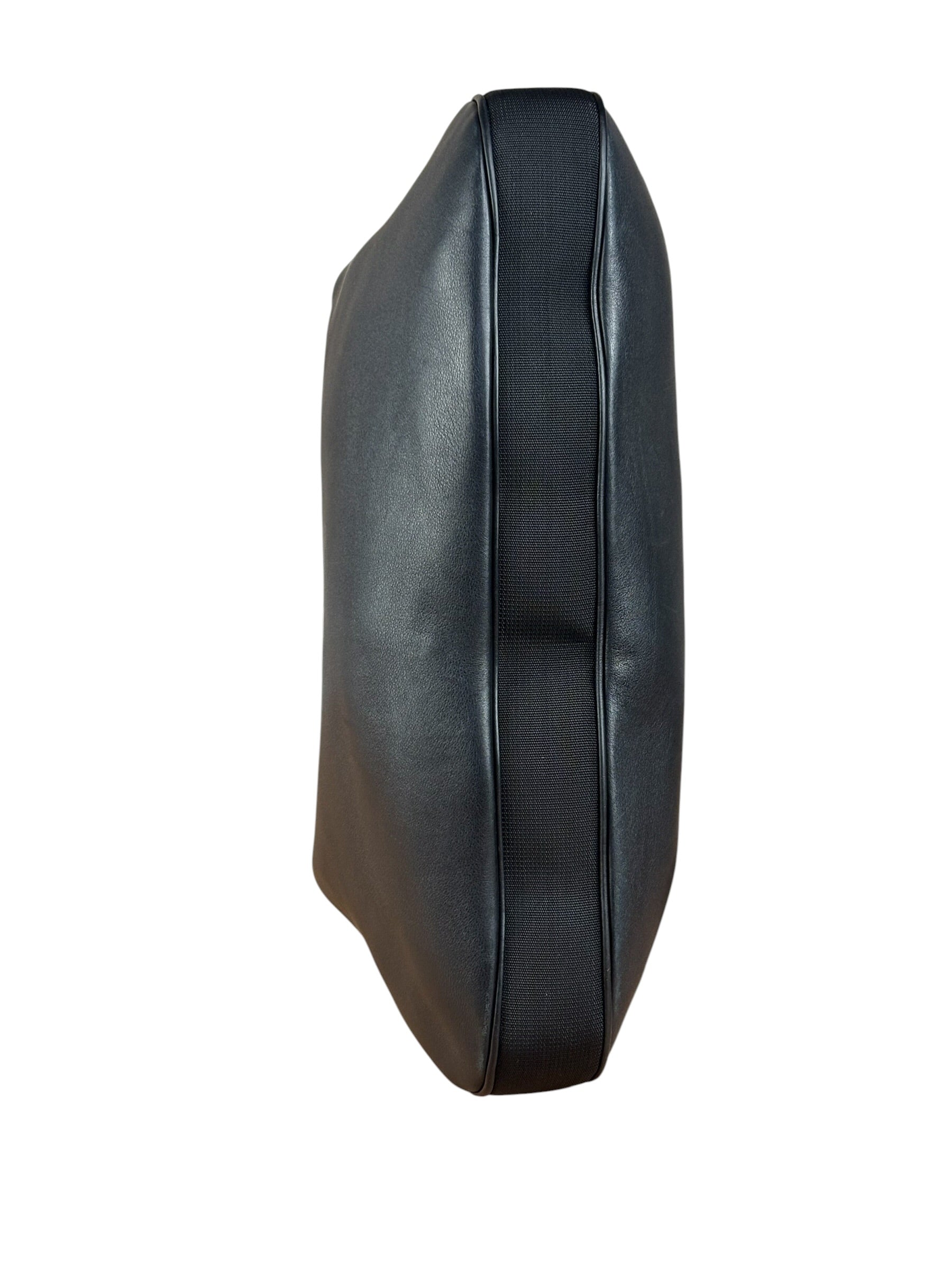 Gucci Black Leather Silhouette Hobo Bag