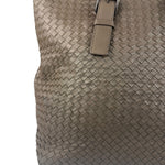 Bottega Veneta Gray Nappa Leather Intrecciato Tote Bag