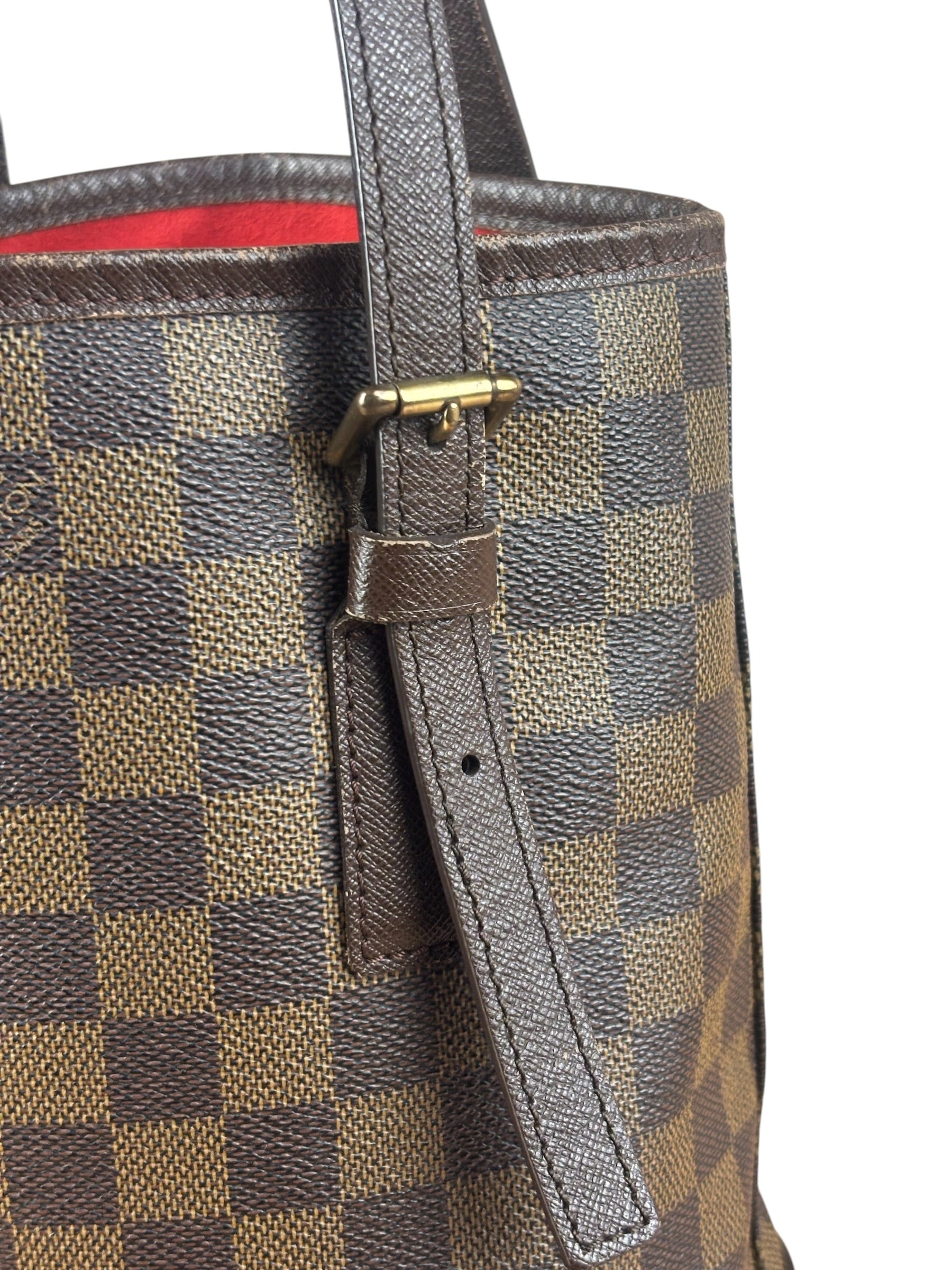 Louis Vuitton Damier Ebene Marais PM Bucket Bag