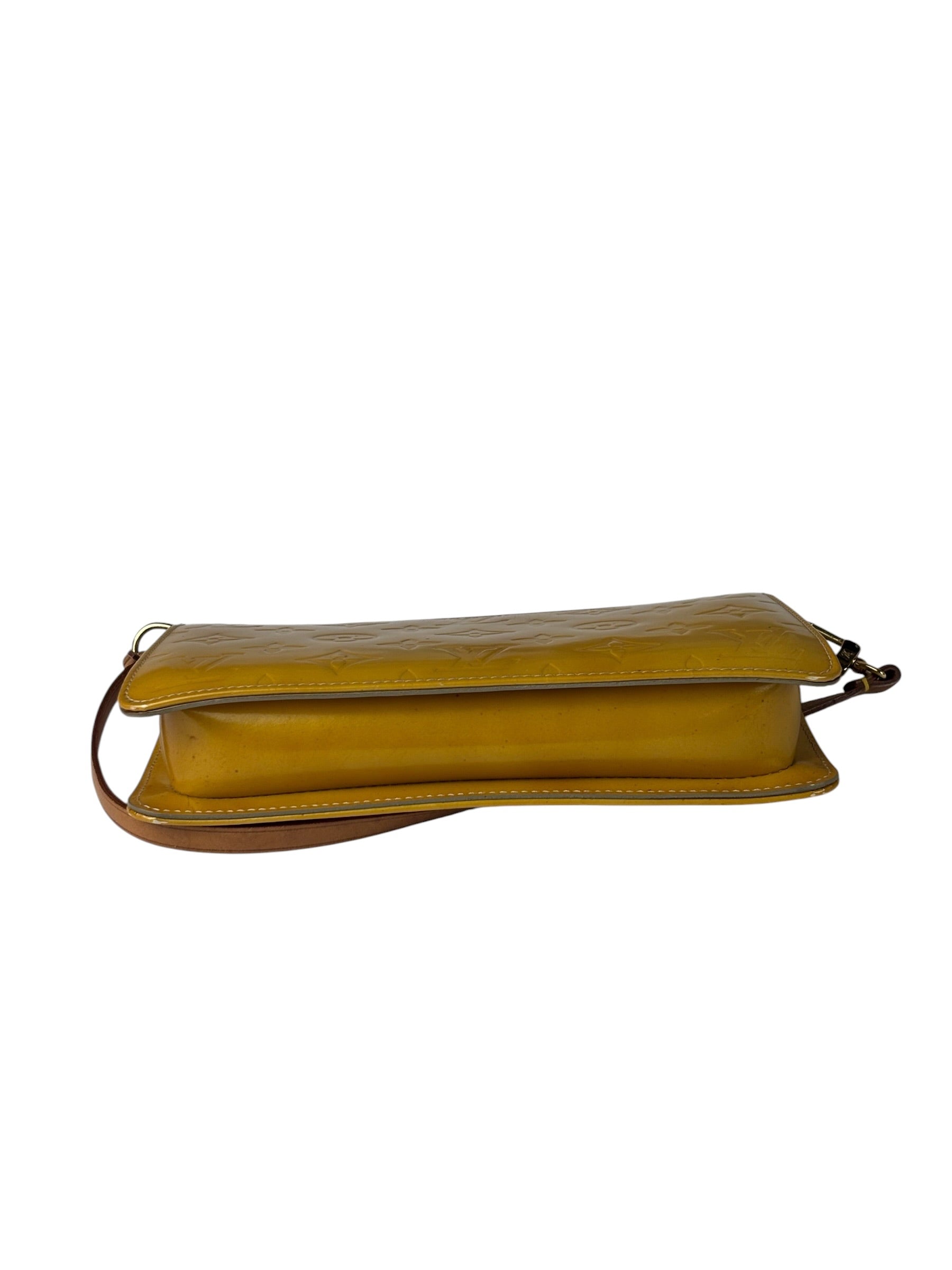 Louis Vuitton Yellow Vernis Pochette