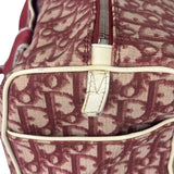 Christian Dior Vintage Red Trotter Boston Bag