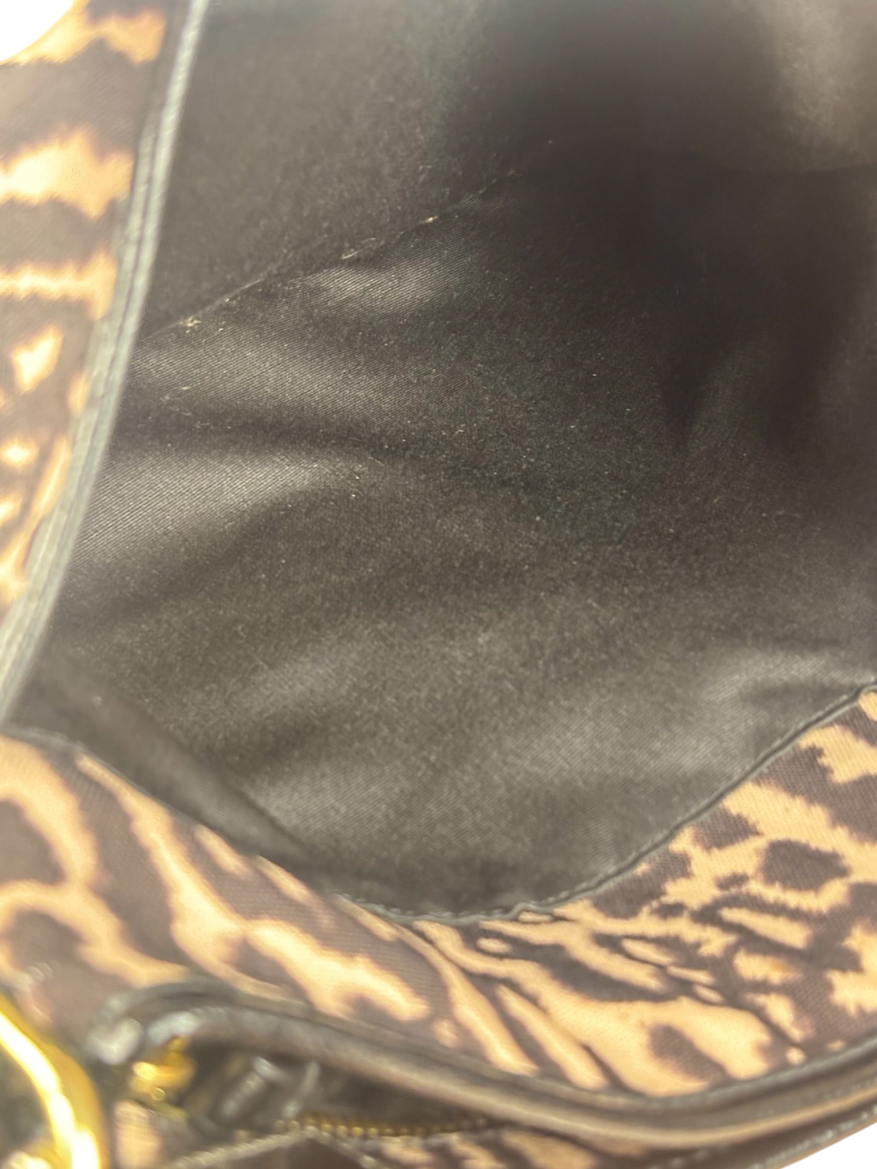 Coach Leopard Print Canvas Crossbody