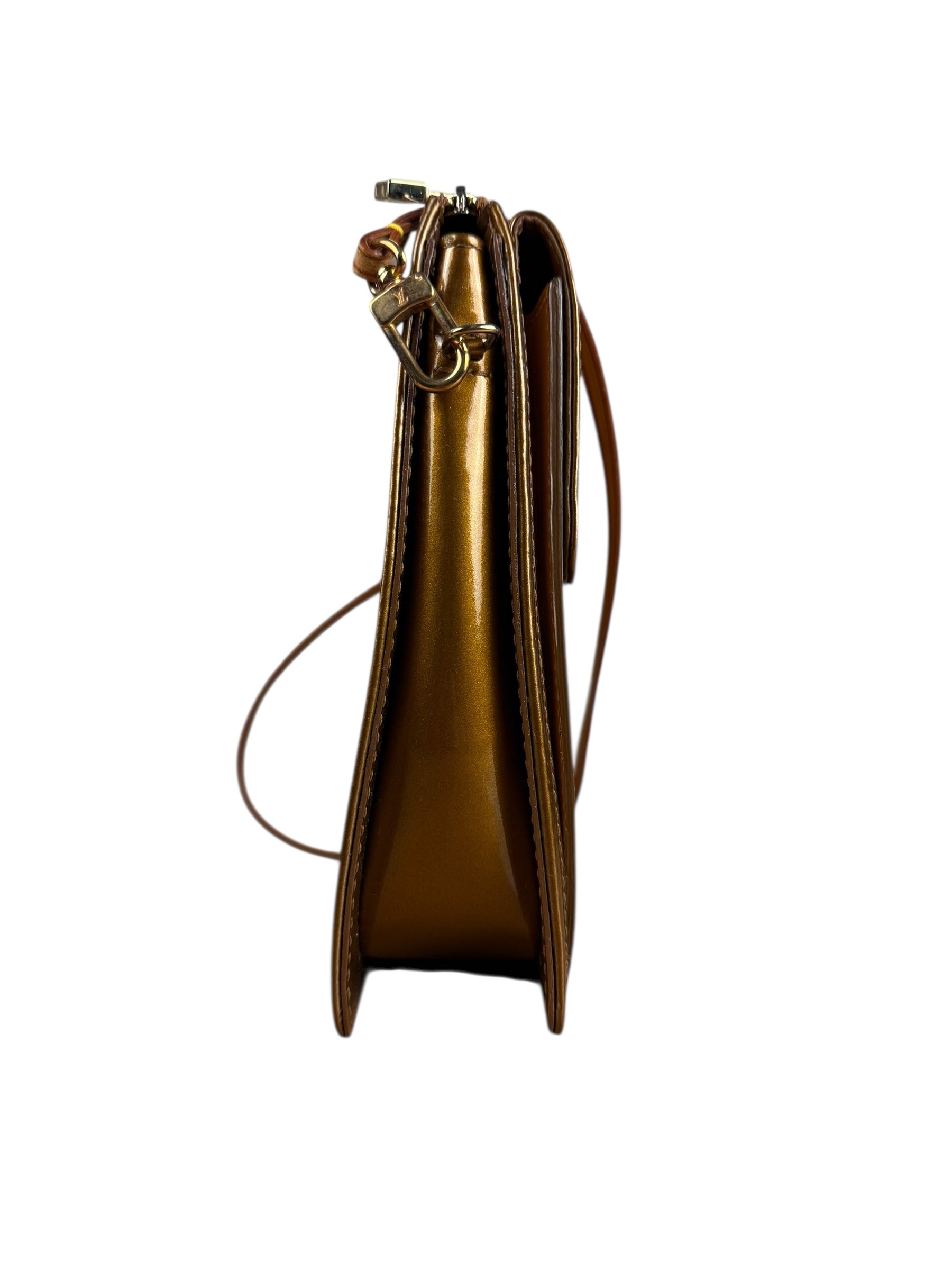 Louis Vuitton Bronze Vernis Shoulder Bag