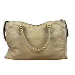 Balenciaga Beige Leather Le City Small Two-Way Bag