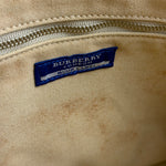 Burberry Blue Label Canvas and Leather Tote