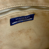 Burberry Blue Label Canvas and Leather Tote