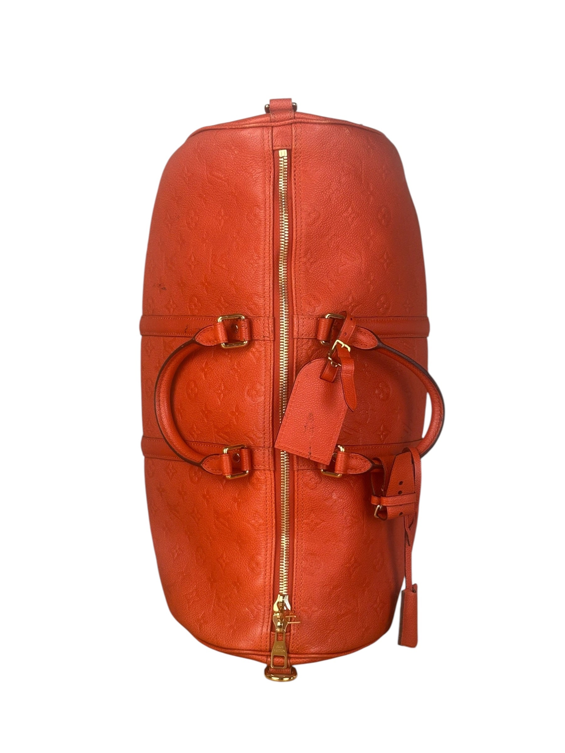 Louis Vuitton Red Empreinte Bandouliere 50