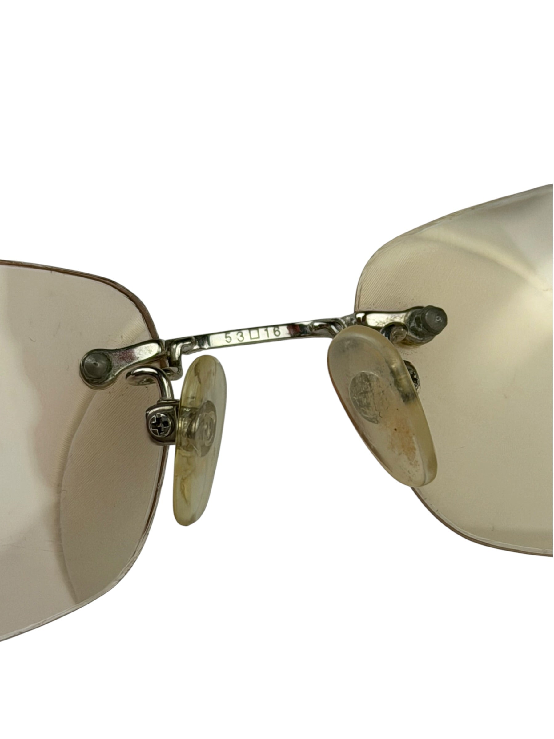 Chanel Vintage Rimeless Sunglasses 2116T