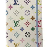 Louis Vuitton White Murakami Jane Notebook