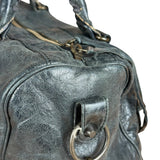 Balenciaga Vintage Dark Blue Leather Classic City Bag