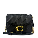 Coach Black Nappa Leather Tabby Shoulder Bag