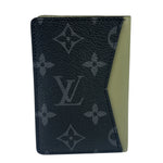 Louis Vuitton Black/Olive Monogram Bi-Fold Card Holder