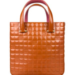 Chanel Chocolate Bar Patent Tote 2002