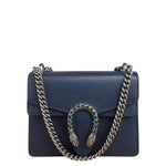 Gucci Navy Blue Dionysus Shoulder Bag