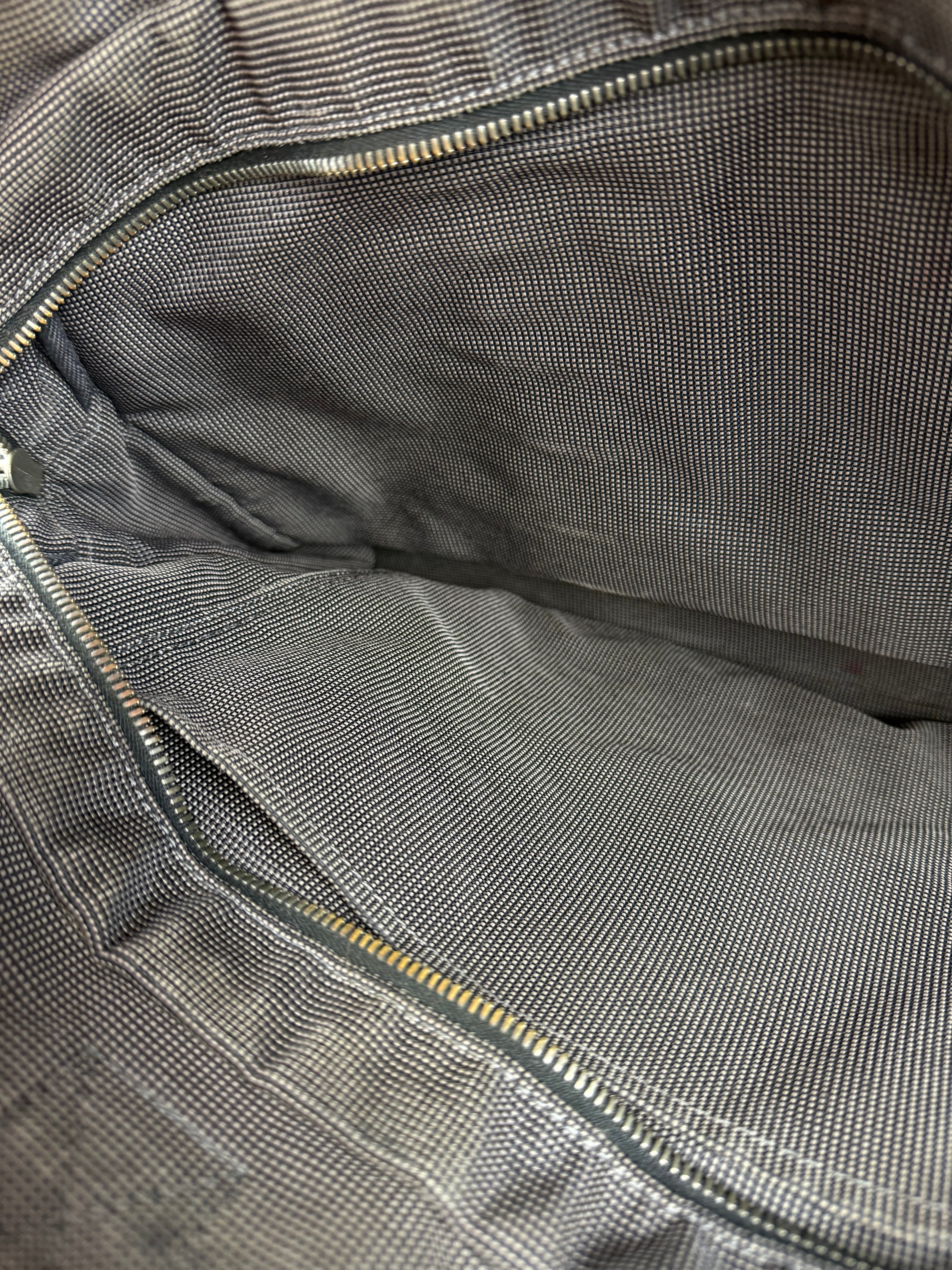 Hermes Herline Grey M Canvas Tote