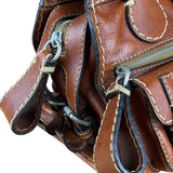 Chloé Vintage Edith Leather Tan Shoulder Bag