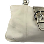 Coach Cream Pebbled leather Carryall Soho Shoulder Bag