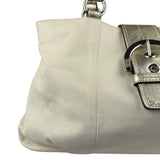 Coach Cream Pebbled leather Carryall Soho Shoulder Bag