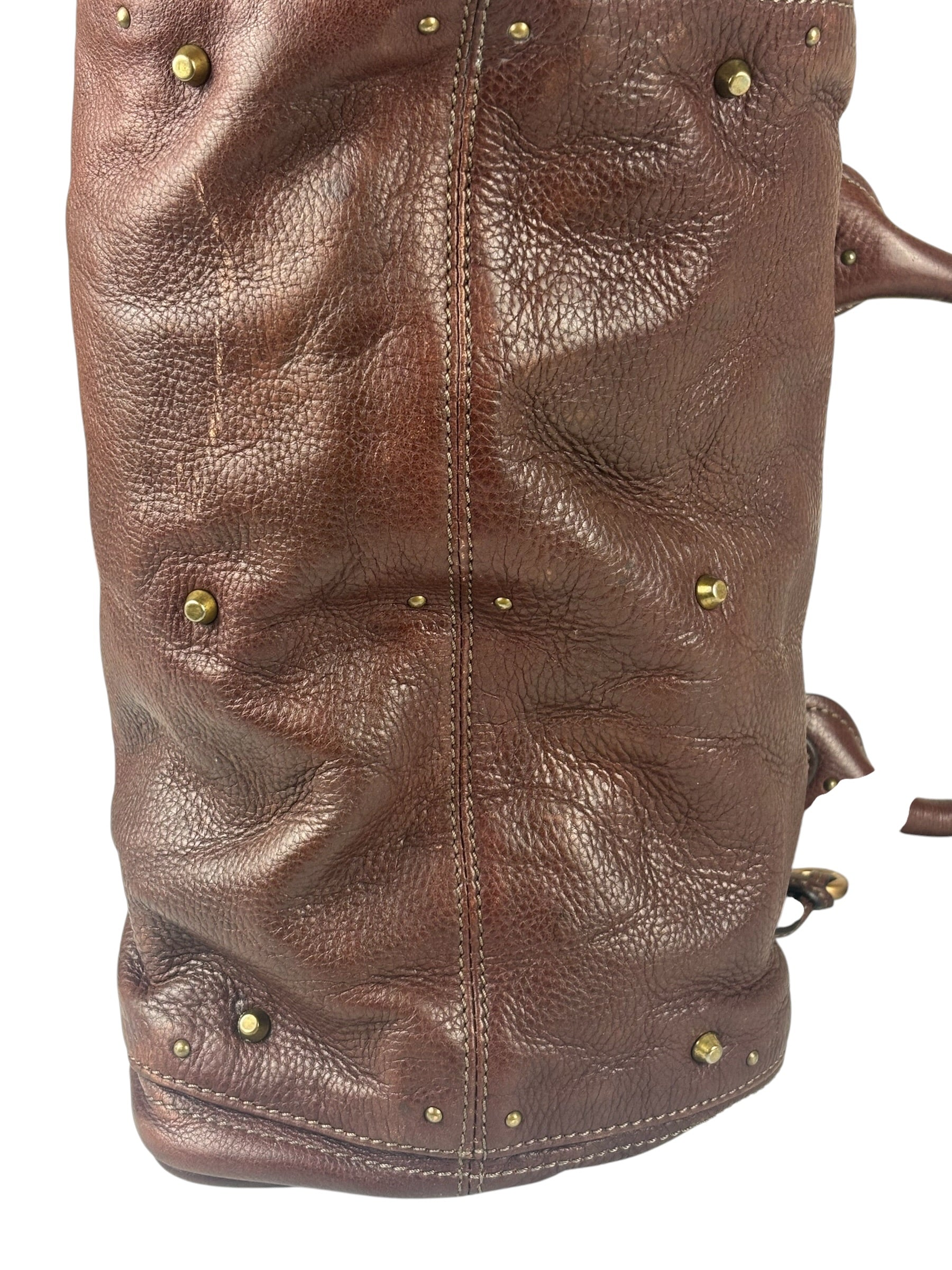 Chloe Paddington Brown Leather Handbag