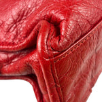 Balenciaga Red Calfskin Mini Le City Bag