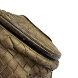 Bottega Veneta Brown Intrecciato Crossbody