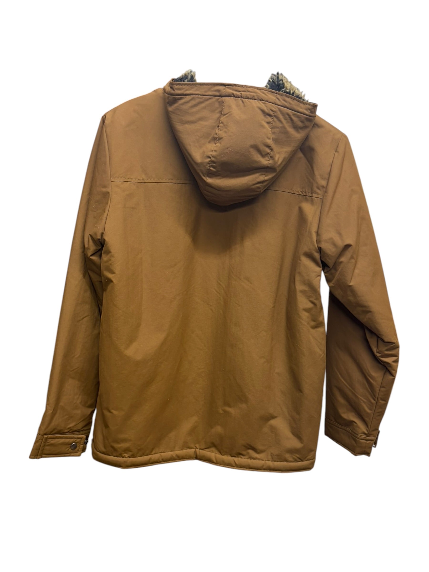 Patagonia Vintage Brown Fleece Lined Coat