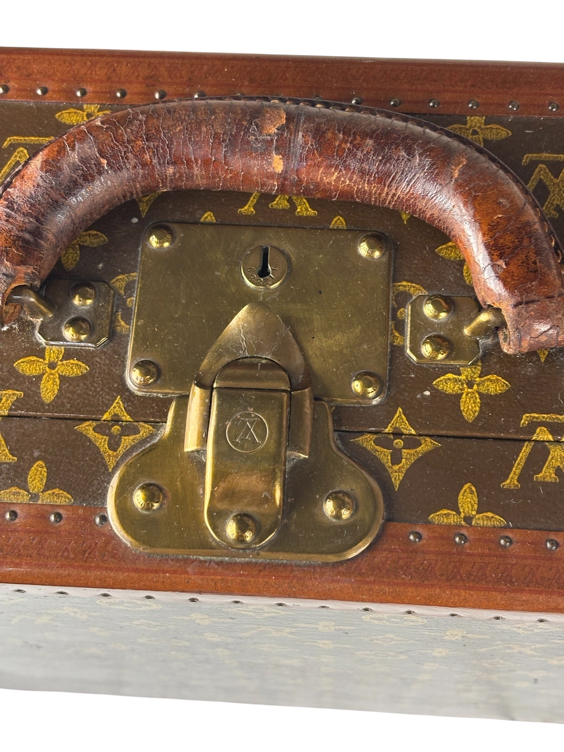 Louis Vuitton Vintage Monogram Hard Case Luggage Trunk