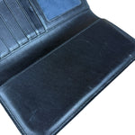 Coach Vintage Signature C Long Wallet Black
