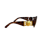 Versace Tortoise Medusa Sunglasses