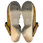 Isabel Marant Camel Brown Marant Titya Leather Clog (Footwear)
