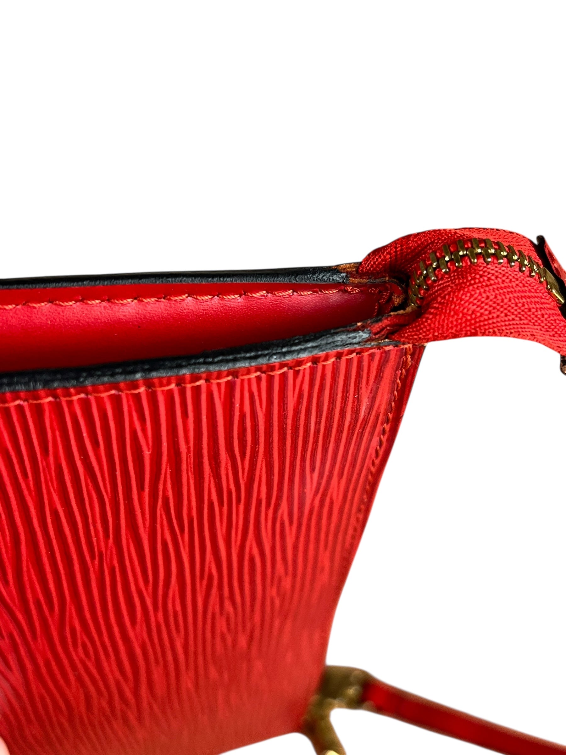 Louis Vuitton Red Epi Pochette