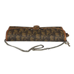 Christian Dior Brown Trotter Romantique Heart Long Wallet On Chain