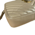Ysl Lou Zip-Up Quilted Leather Crossbody Bag
