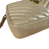 Ysl Lou Zip-Up Quilted Leather Crossbody Bag