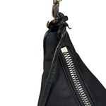 Prada Black Nylon Leather Trim Re-Edition 2005 Two-Way Bag
