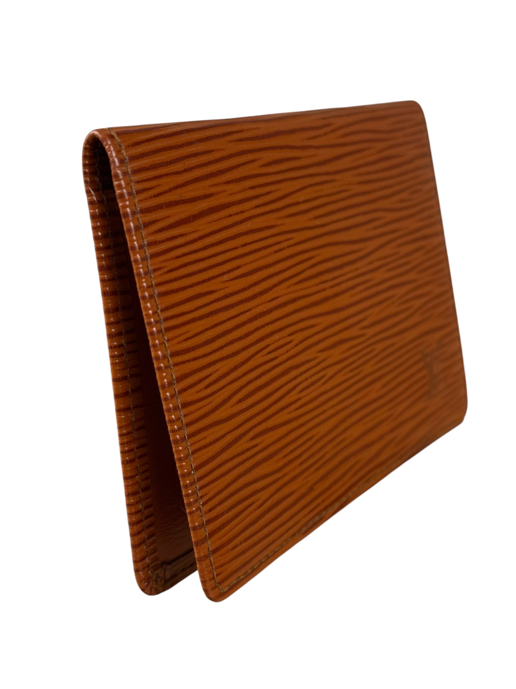 Louis Vuitton Brown Epi ID Holder