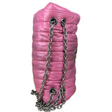 Balenciaga Pink Quilted Leather Chain Shoulder Bag