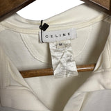Celine Sleeveless Button Up Polo