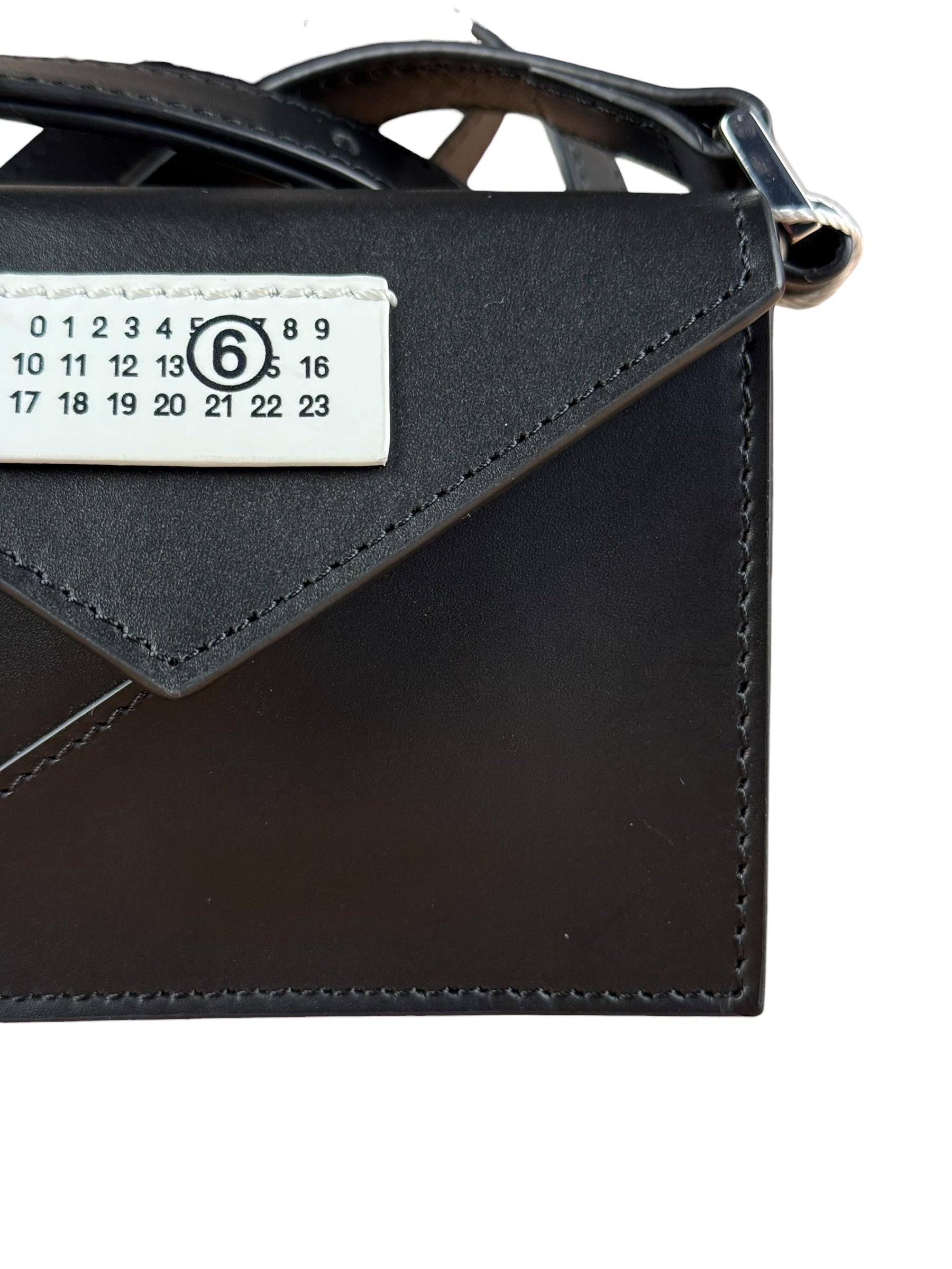 Maison Margiela MM6 Mini Black Leather Crossbody