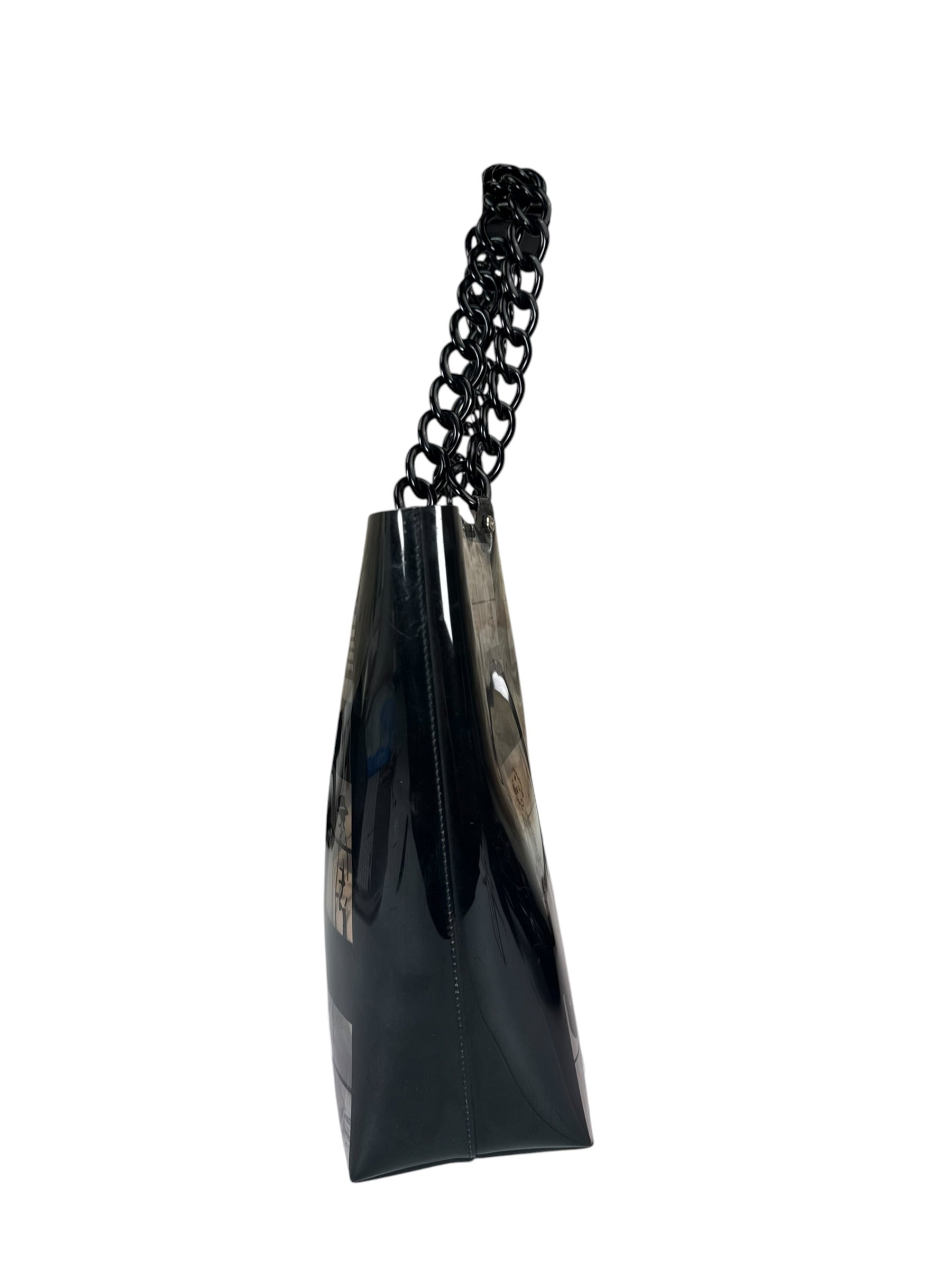 Chanel PVC Coco Window Tote Black 2003-04