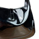 Gucci Vintage TF Black Patent Leather Jackie Hobo Bag