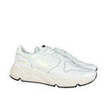 Golden Goose White Running Sole Sneakers