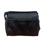 Prada Vintage Black Satin Mini Shoulder Bag