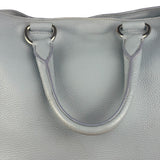 Prada Light Blue Vitello Daino Leather Tote